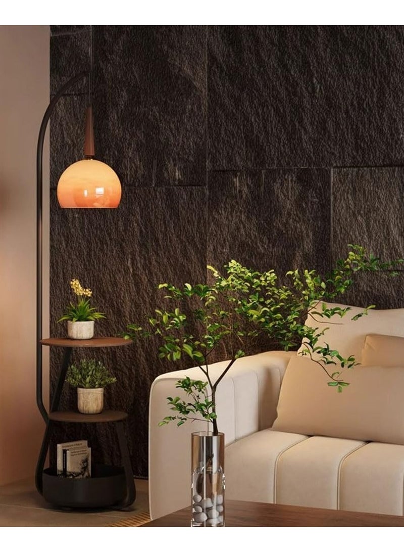 DubaiGallery Floor Lamp Multifunctional Floor Lamps Height Adjustable Vertical Lamp Decorative Tall Lamps Corner 2 Desk + 1 Storage Cube - Image 4
