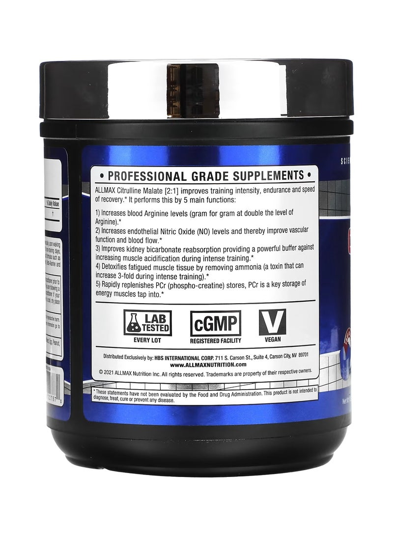 ALLMAX Citrulline Malate 2:1 300g 150 Serving - Image 3