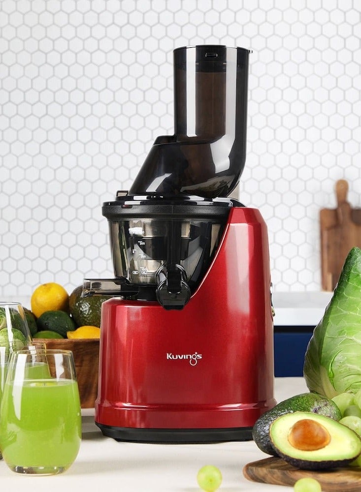 Kuvings B1700 Slow Juicer, Red - Image 2