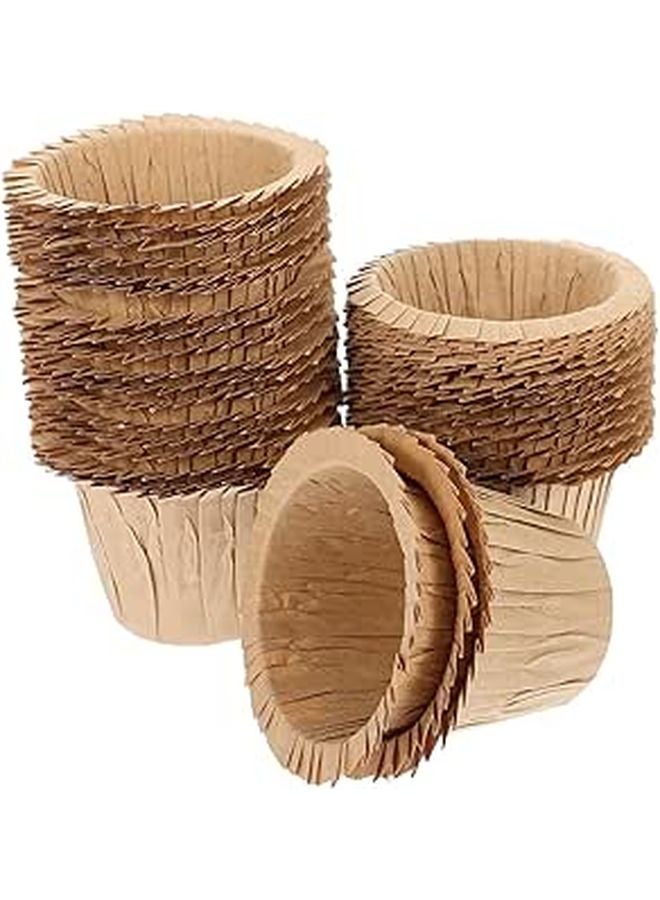 Rolled Edge Cupcake Liners 30pcs Paper Baking Cups Muffin Wrappers Kitchen - Image 1