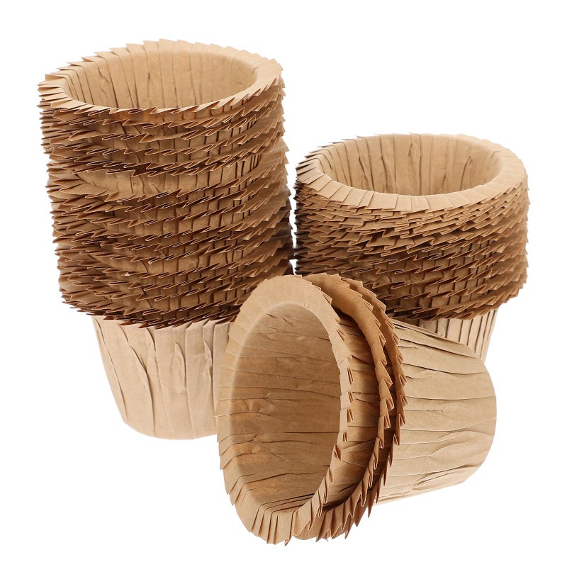 Rolled Edge Cupcake Liners 30pcs Paper Baking Cups Muffin Wrappers Kitchen - Image 2