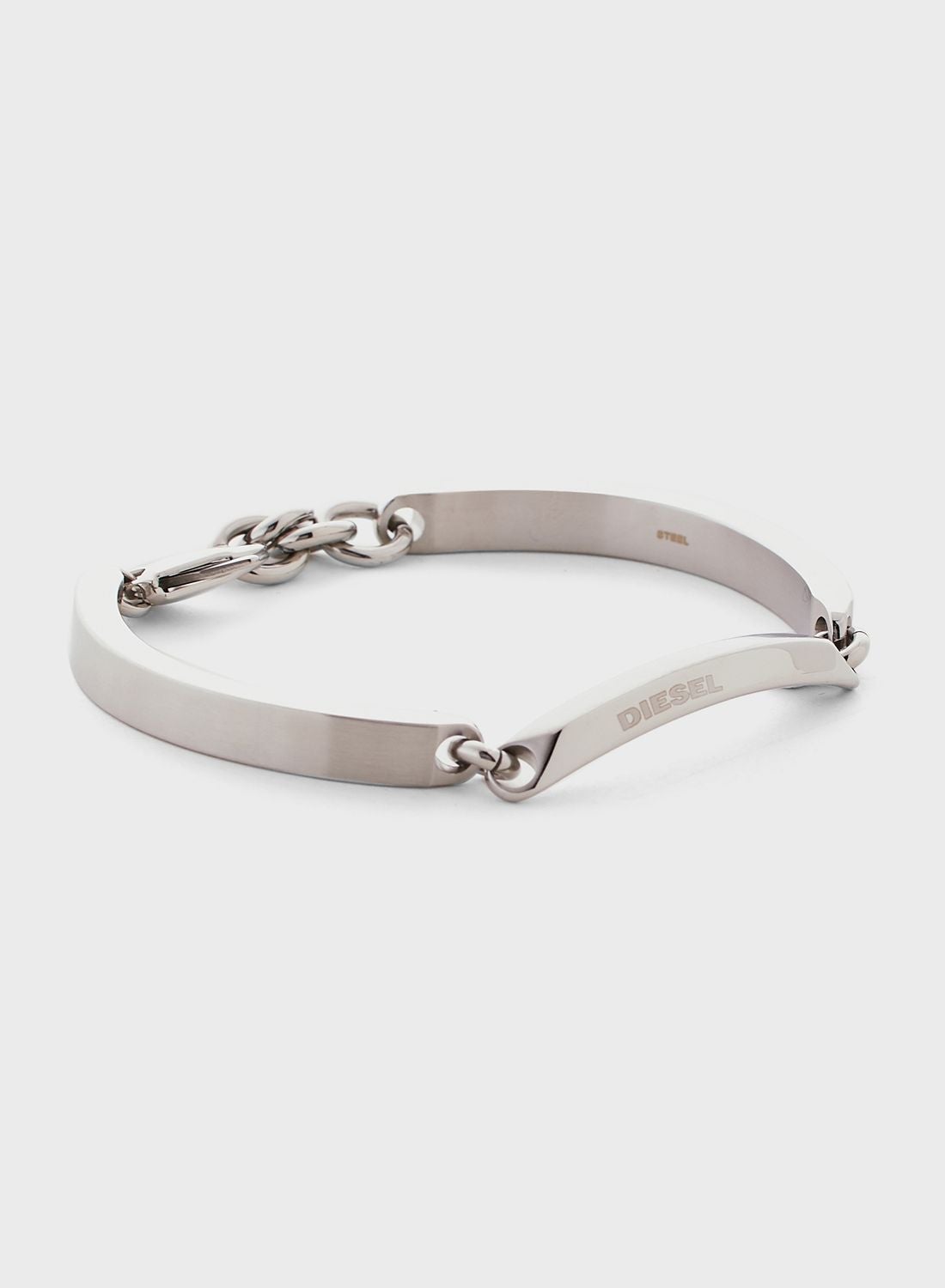 Buy Diesel Silver Chain Bracelet for Men in Bahrain