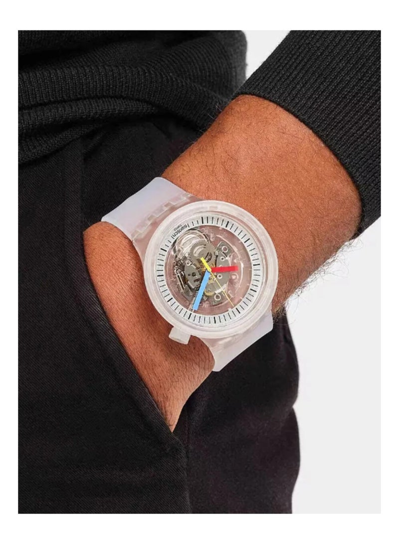 Swatch سواتش بوضوح جريء SB01K100 للجنسين - Image 4