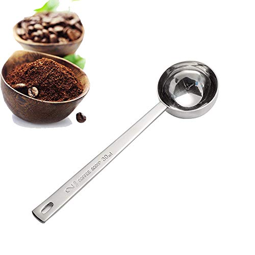 IZELOKAY Coffee Scoop Stainless Steel Tablespoon long handled Spoons 2Tbs (30ML) - Image 4