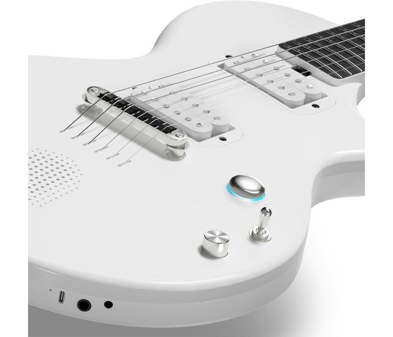 Enya Nova Go Sonic Electric Guitar - White - Image 3