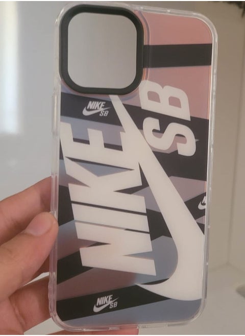 Creative case for iPhone 12 Pro max multi colour nike design