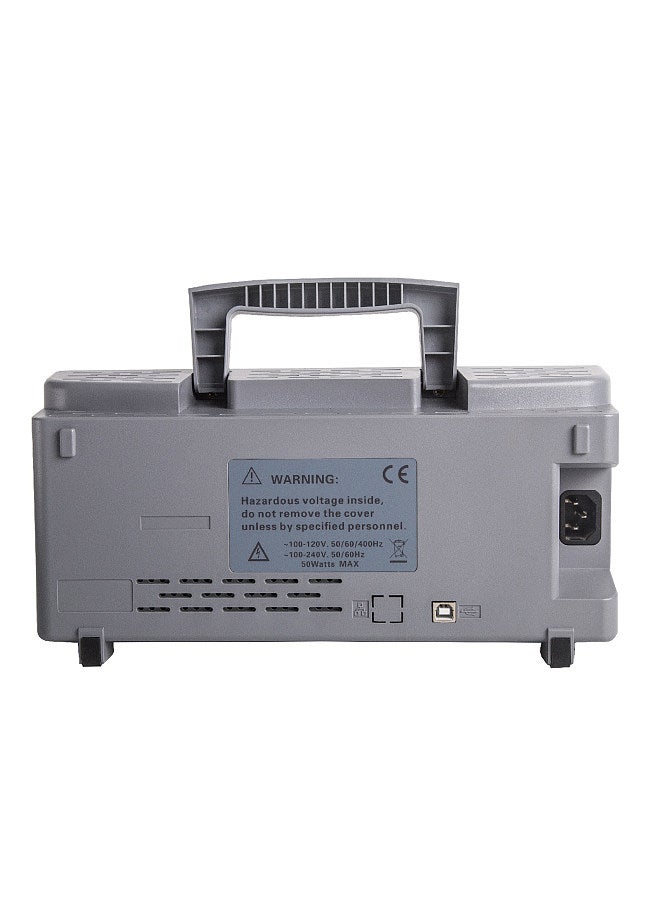 DSO2D15 Digital Oscilloscope Meter Desktop Oscillograph Oscillometer 800 * 480 Pixel 7 Inch TFT LCD Screen 2CH+1CH Channels 150MHz Band Width 1GSa/s Sampling Rate Oscilloscope Multipurpose Tool