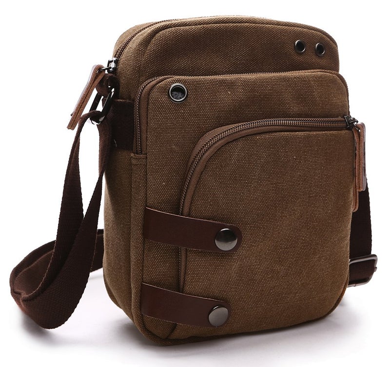Collsants Mini Crossbody Bags for Women and Men - Small Purses and Handbags - Travel Purse - Canvas Shoulder Bag - Image 1