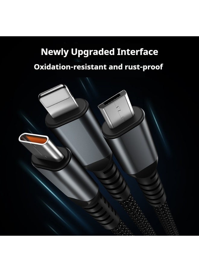 130W Super Fast Dual-Port Car Charger with 100W 3-in-1 Cable – PD 100W for Laptop & USB-A 30W, Intelligent Voltage Regulation for All Vehicles 12V-24V - Image 2