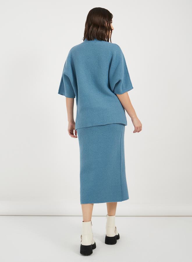 Styli Oversized Knit Sweater & Midi Skirt Co-Ords - Image 5