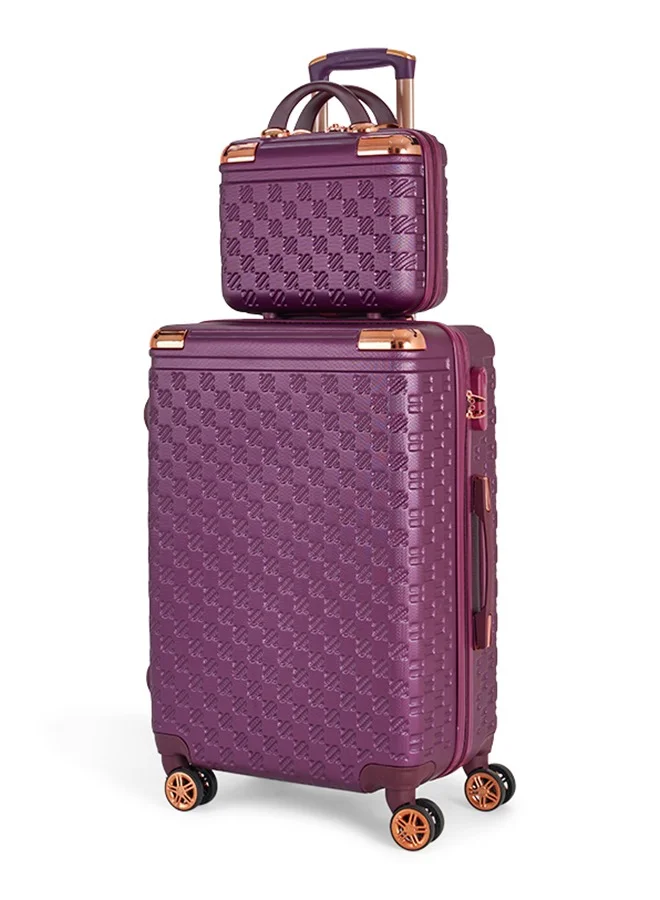 LIMRA Luggage set 5 pieces travel Bags with a distinctive design from limra maroon
