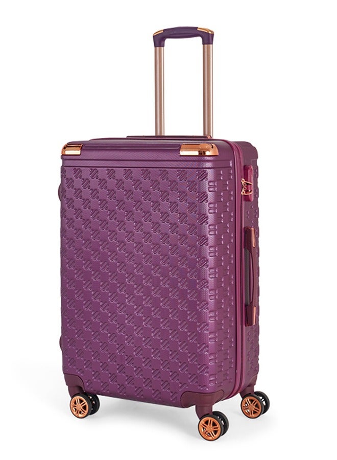 ليمرا طقم شنط سفر مكون من 5 حقائب أمتعة بـ 4 عجلات بتصميم حديث عنابي - Image 3