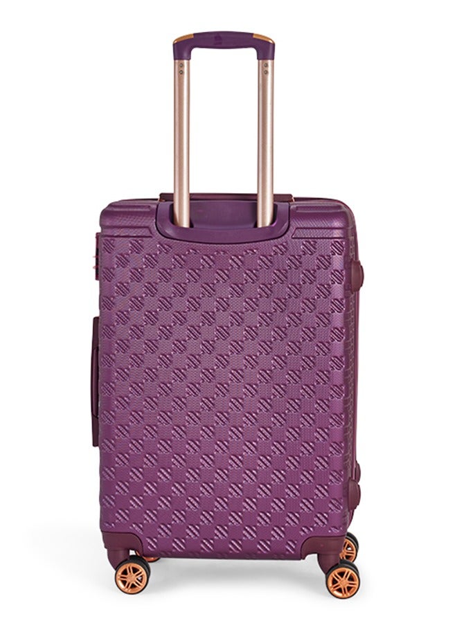 ليمرا طقم شنط سفر مكون من 5 حقائب أمتعة بـ 4 عجلات بتصميم حديث عنابي - Image 5