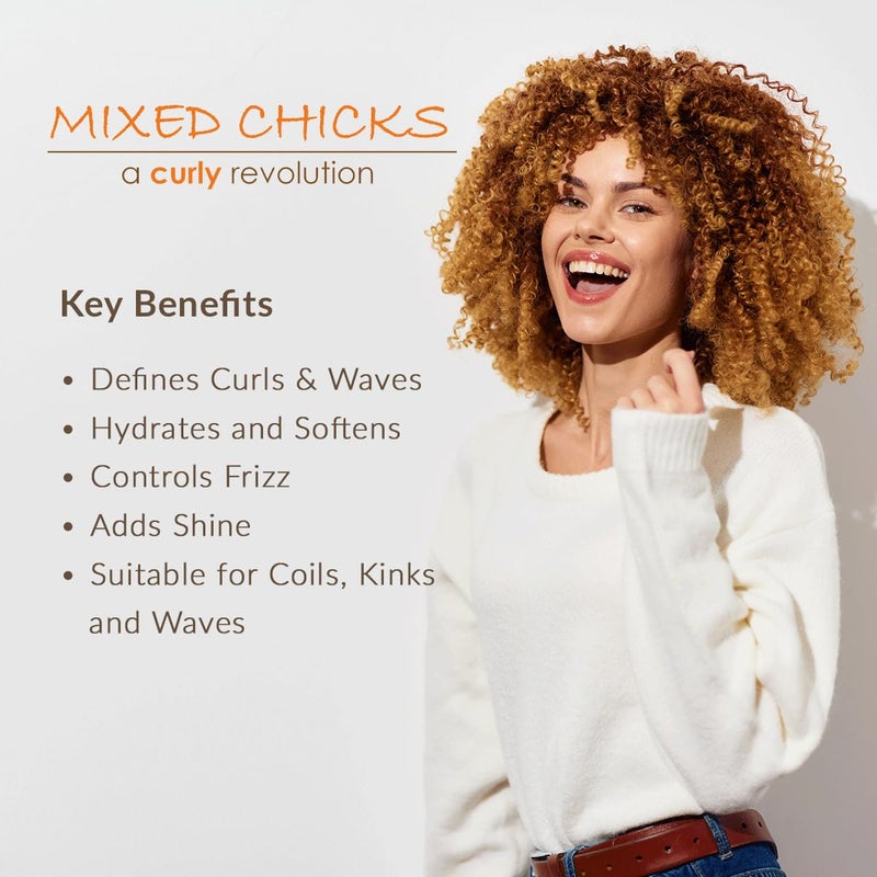 Mixed Chicks Coil, Kink & Curl Styling Cream, 12 Fl. Oz - Image 3