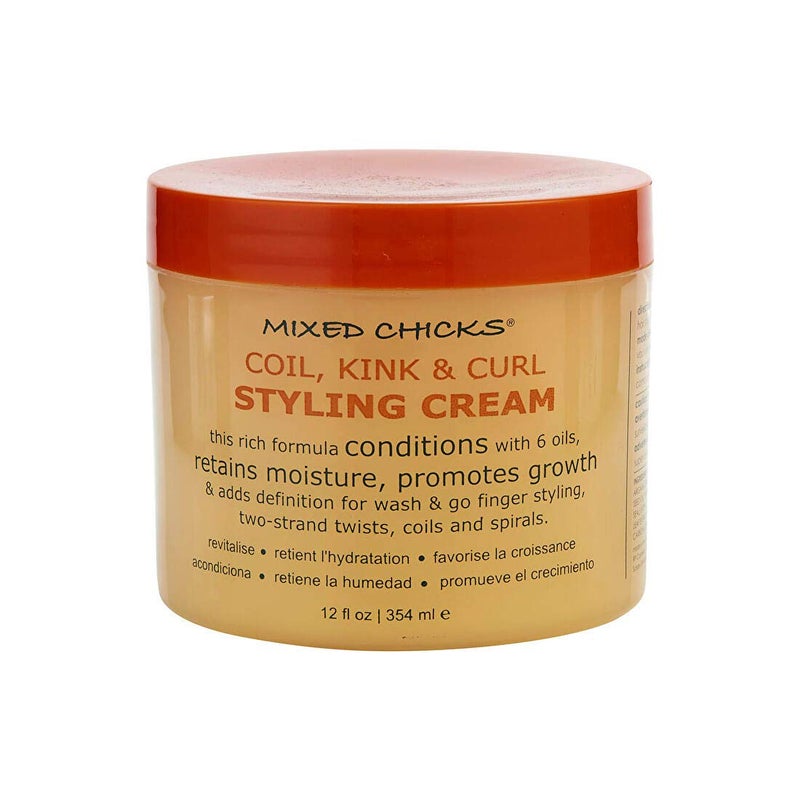 Mixed Chicks Coil, Kink & Curl Styling Cream, 12 Fl. Oz - Image 1