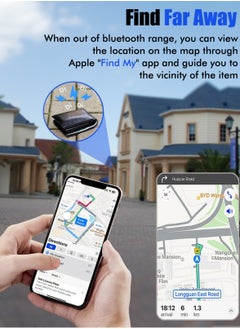 اكس كوبس جهاز تتبع ذكي XQOOPS للعثور على العناصر من Apple Find My (iOS فقط)، جهاز تحديد موقع المفاتيح بحجم صغير جدًا للأمتعة والمحفظة والدراجات والمزيد، مقاوم للماء IPX6 ويعمل مثل Apple Airtag (أبيض - عبوة واحدة)  - Image 5