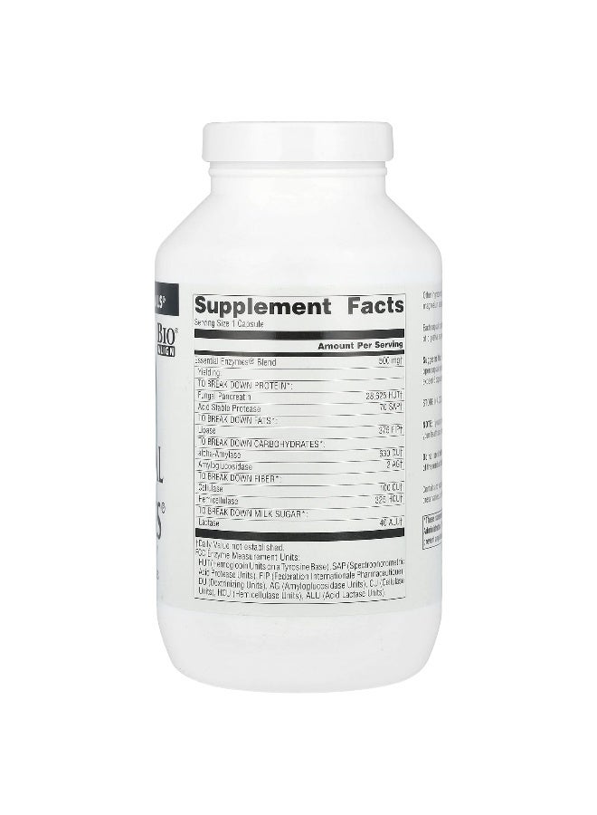 Source Naturals Source Naturals, Daily Essential Enzymes®, 500 mg, 360 Capsules  - Image 2