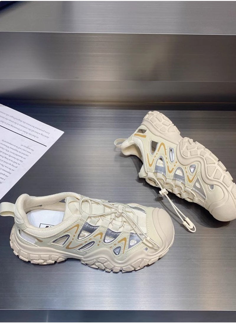 Womens Walking Shoes, Non-Slip Hiking Sneaker, Suitable for Outdoor Leisure Hiking and Mountain Climbing