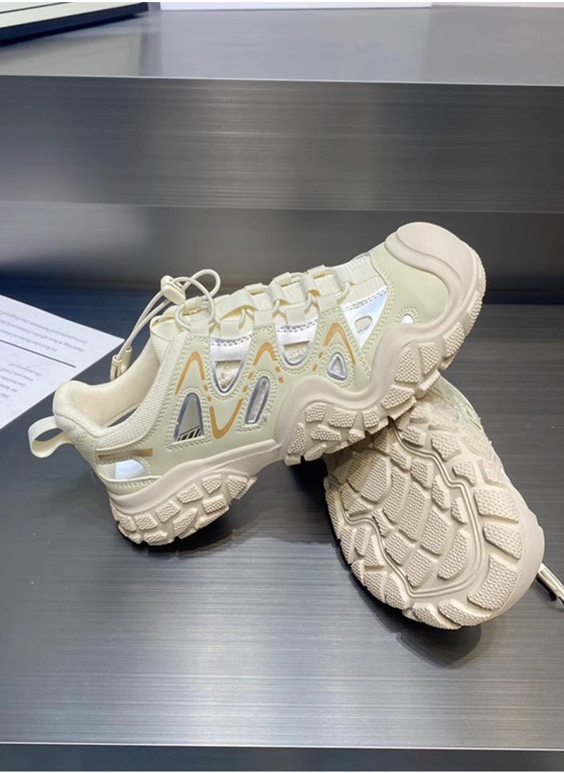 Womens Walking Shoes, Non-Slip Hiking Sneaker, Suitable for Outdoor Leisure Hiking and Mountain Climbing