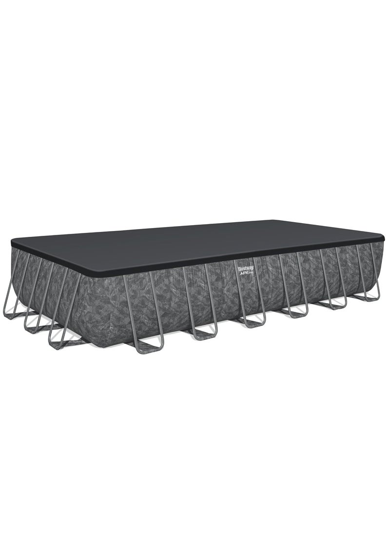Bestway - Bestway APX365 Rectangular Pool 7.32mx3.66mx1.32m - Image 1
