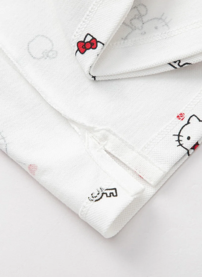 Balabala White Toddler Girls Round v-neck short-sleeved T-shirt for Women | Best Price UAE