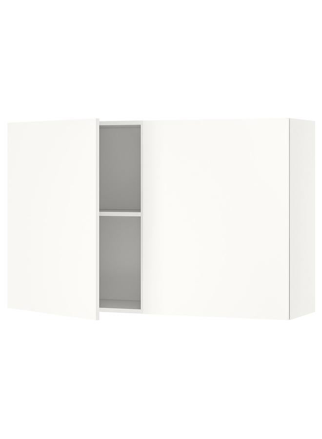Zaboon Wall Cabinet With Doors, White, 120X75 Cm - Image 1