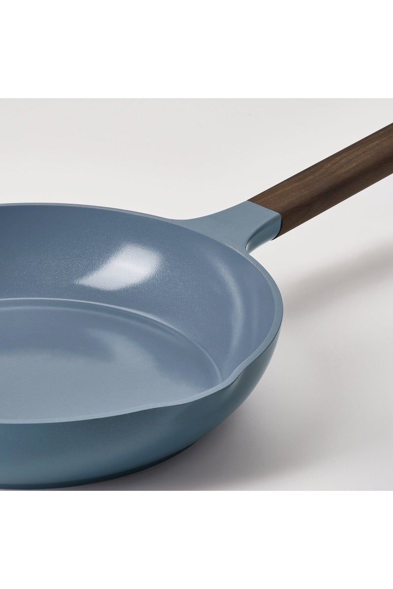 Frying pan, non-stick coating/wood dark grey-blue, 24 cm - Image 5