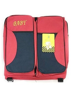 Generic Another stylish style portable folding baby bed and travel bag red to meet your comfort needs  - Image 3