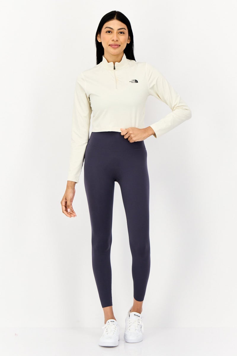 THE NORTH FACE Women Sportswear Fit Long Sleeves Training Top, Vintage White - Image 4
