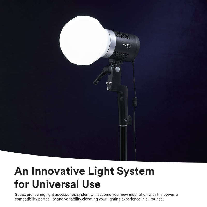 Godox ML-CD15 Diffusion Dome for Godox V1 V1Pro AD100PRO AD200PRO V860III V860II V850II TT685II TT685 TT600 TT560II TT520II TT660S AD200 ML30 ML30Bi ML60 ML60Bi AD300PRO AD400PRO - Image 2