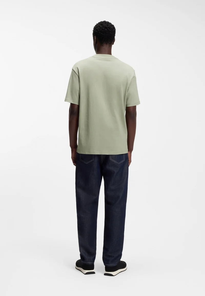 HUGO Relaxed-fit T-shirt in cotton with logo print