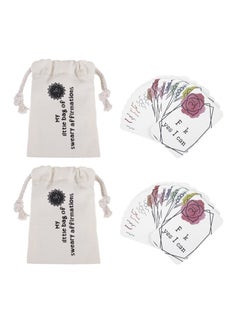 Y&D 32 PCS Funny Affirmation Card Gift, Sweary Cards, Positive Swear Cards for Self-Improvement, Encouragement Confirmation Set Birthday Gift Friends  - Image 1