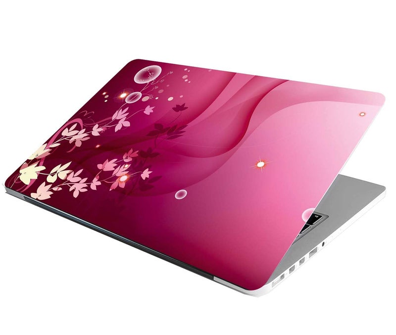 BAEYE Full Laptop Skin Stickers HD Quality Sticker for Laptops Upto 15.6" (Dustproof|Waterproof|Scratchproof|Reusable) - BE MRN FLRL FL1 - Image 2