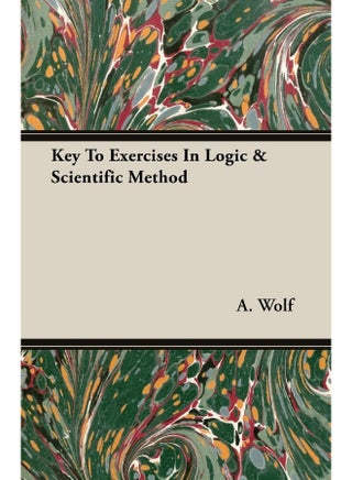 Key To Exercises In Logic & Scientific Method - pzsku/ZECEE9263F84E73B6D46CZ/45/1747136367/f05e1817-6825-428b-8d4c-b71cbffa7d68