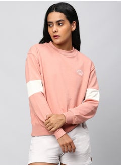 Hubberholme Pink Sweatshirt For Women 