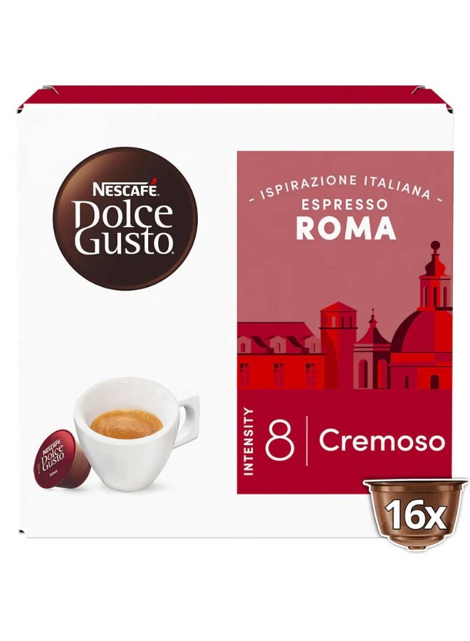 Nescafe Dolce Gusto Espresso Roma 16 Capsules 99.2grams - Image 1