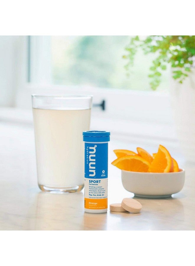 Nuun Sport: Orange Electrolyte Enhanced Drink Tablets (6 Tubes of 10 Tabs) Previously Nuun Active - Image 4