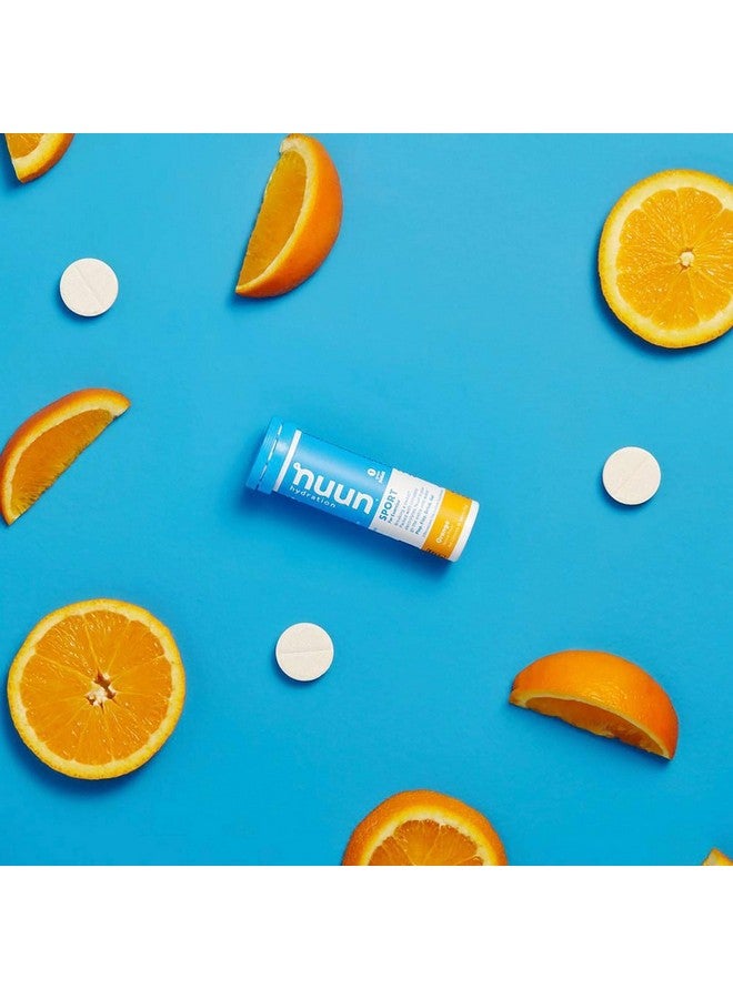 Nuun Sport: Orange Electrolyte Enhanced Drink Tablets (6 Tubes of 10 Tabs) Previously Nuun Active - Image 3