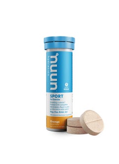 Nuun Nuun Sport: Orange Electrolyte Enhanced Drink Tablets (6 Tubes of 10 Tabs) Previously Nuun Active  - Image 2