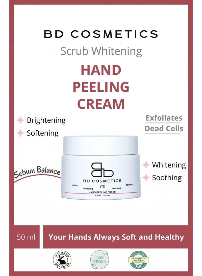 BD Cosmetics Hand Peeling Cream 50mL - Image 1