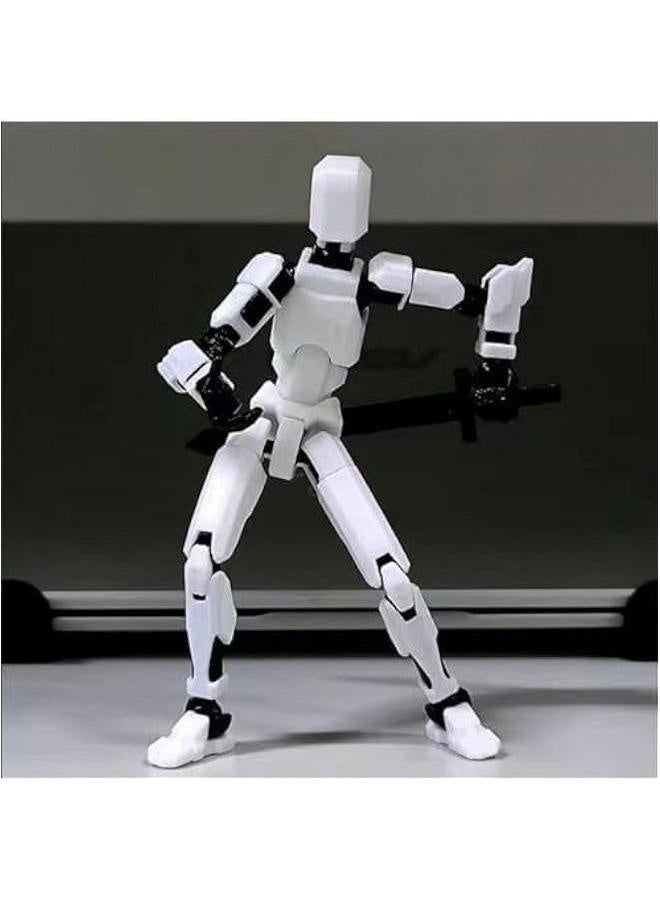 Lucky Dummy T13 Figure, 3D Printed Multi-Articulated Robot, Titan 13 Action Mannequin Activity Model Full Body  - Image 3