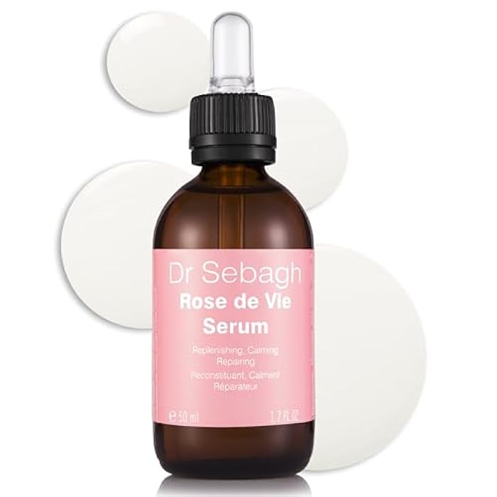 Dr. Sebagh Dr Sebagh Rose de Vie Serum - 1.7 fl oz - Award-Winning Nourishing Anti-Aging Formula - Use with Dry, Mature, or Sensitive Skin - Designed to Soothe Redness & Irritation - Regenerating & Invigorating - Image 2
