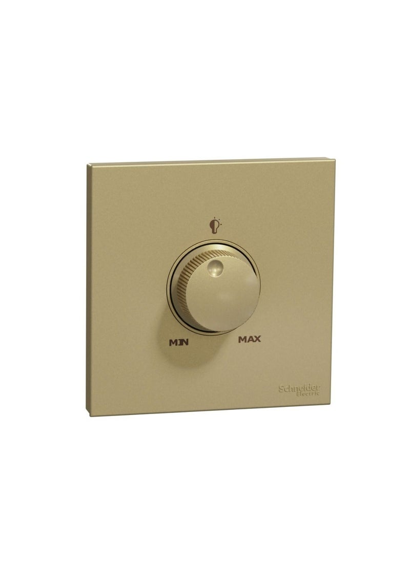 Schneider Electric - Schneider Electric Avataron C Universal Dimmer With Switch E8732Rd250U_WG, , Wine Gold - Image 1