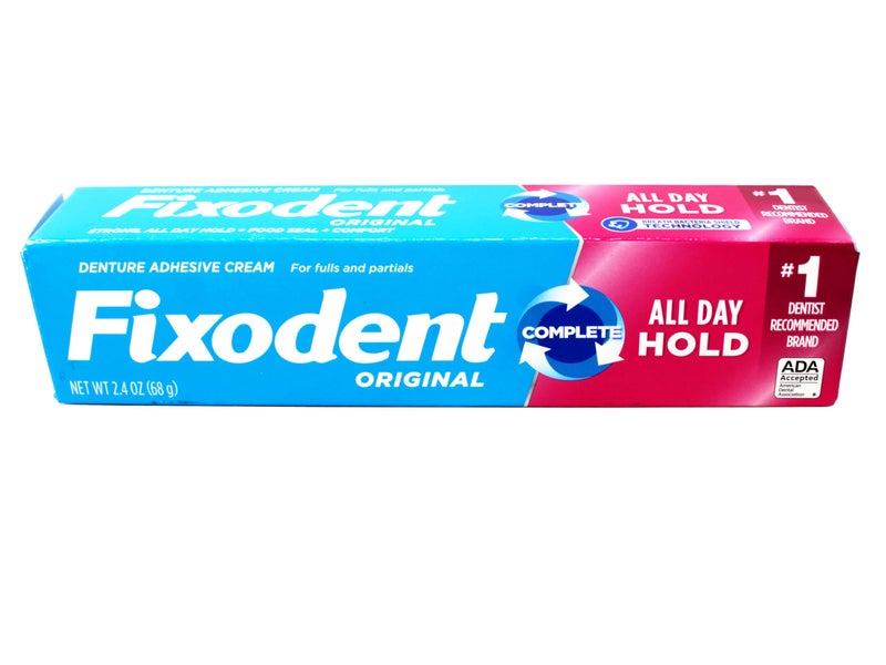 Fixodent Cream Size 2.4z Fixodent Denture Adhesive Cream Original 2.4 Ounce (Pack of 6) - Image 2
