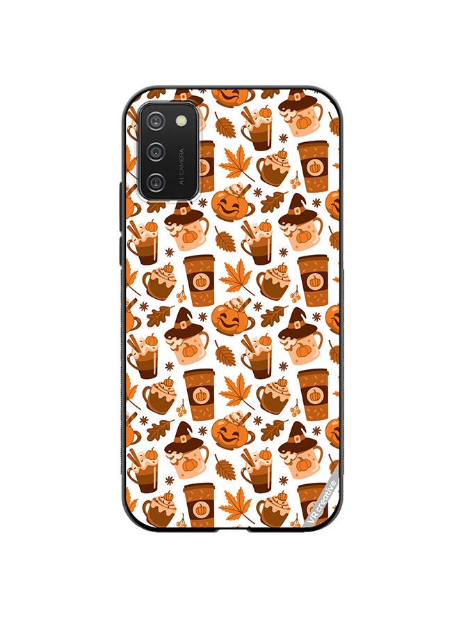 VR CREATIVE Protective Case Cover For Samsung Galaxy A03s Coffee Of Different Type Cozy Print Autumn Mood Design Multicolour - Image 1