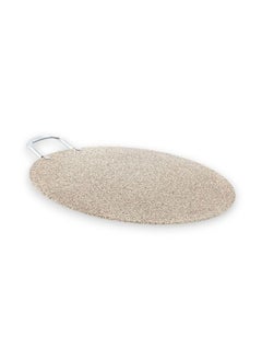 drobina Turkish granite tray with a  handle 40 cm brown  - Image 1