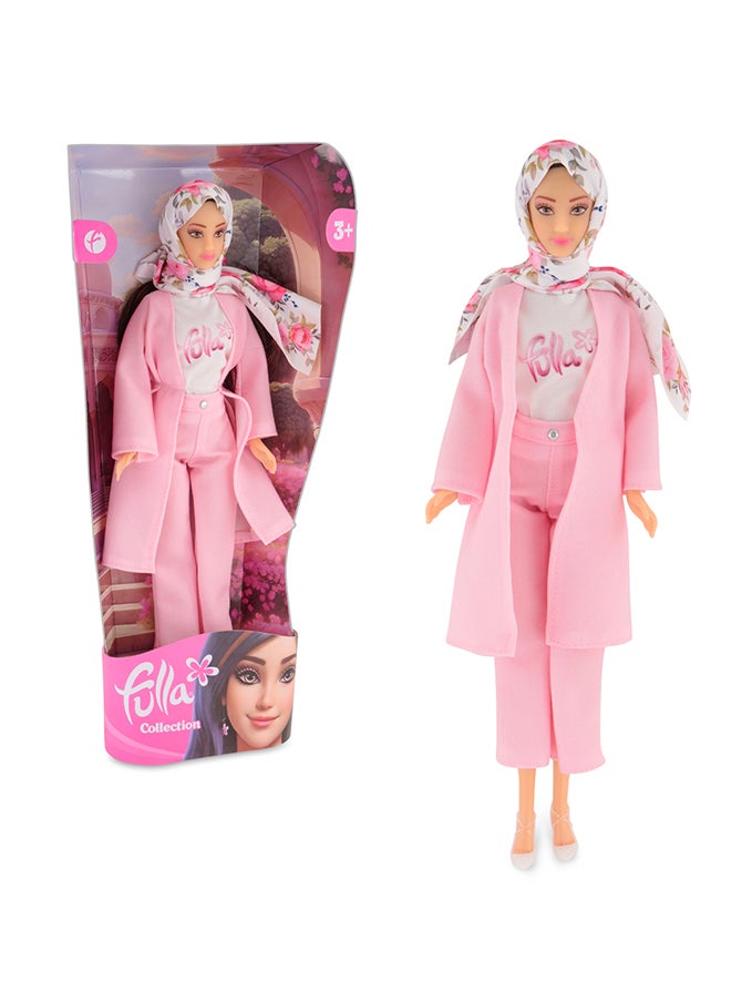 Fulla Trendy Outfit Doll Includes Detailed Modern Clothes For Styling Fun, Great For Role Play & Dress-Up Fashion Games Ideal For Kids Who Love Dolls And Outfit Changes, Perfect For Eid Gifting  - Image 1