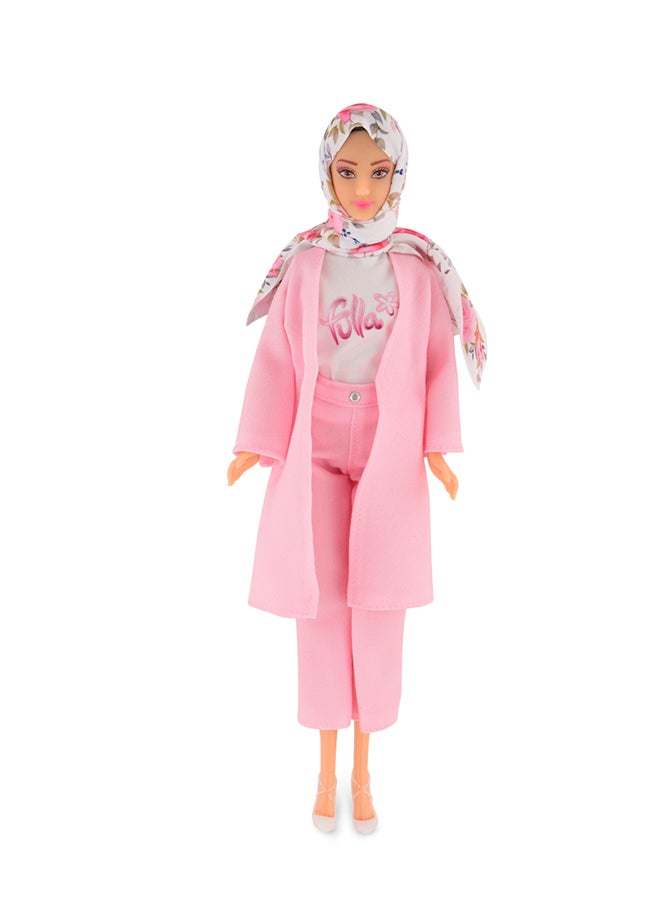 Fulla Trendy Outfit Doll Includes Detailed Modern Clothes For Styling Fun, Great For Role Play & Dress-Up Fashion Games Ideal For Kids Who Love Dolls And Outfit Changes, Perfect For Eid Gifting  - Image 3