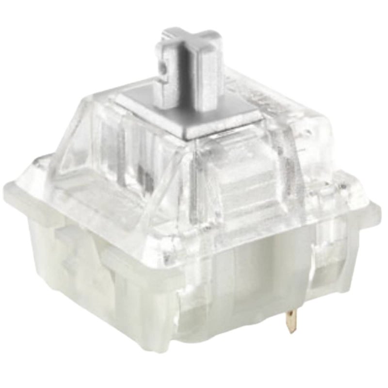 Ranked Cherry MX Key Switches for Mechanical Gaming Keyboards | Plate Mounted | MX1A51NA (Cherry RGB Speed Silver, 65 Pcs) - Image 5