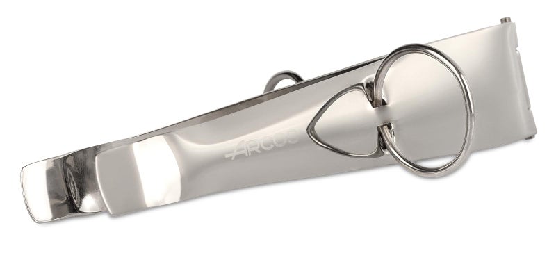 ARCOS Ham Pincer 5 Inch Nitrum Stainless Steel 120 mm Series Gadgets Hold and grip ham slices easily and simply Resistant blade Color Grey